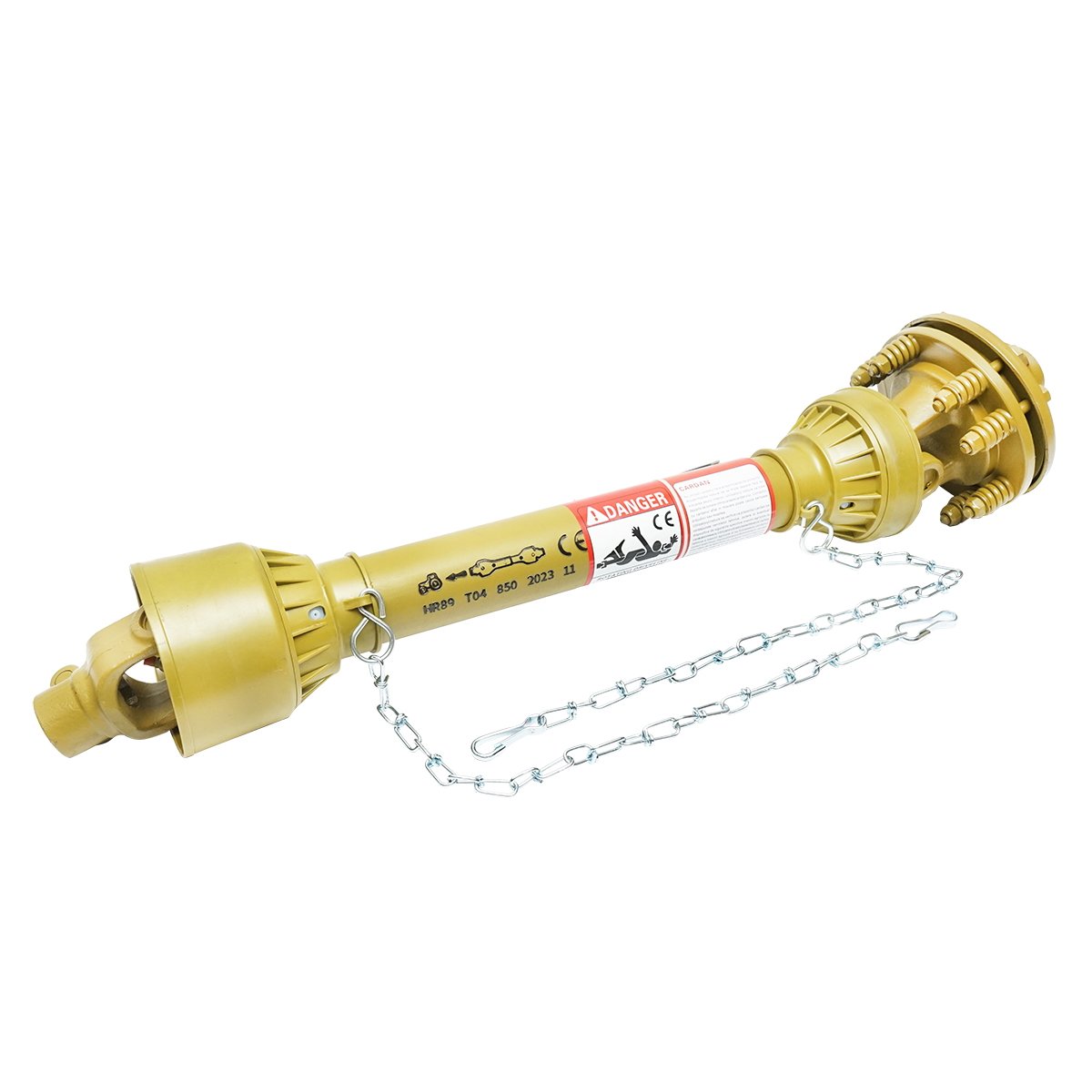 Cardan 850 mm T4 cu ambreiaj pentru utilaje de minim 35CP